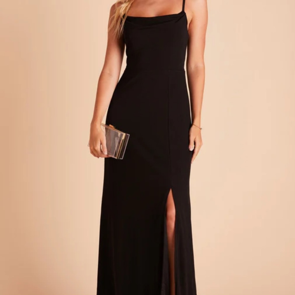 Birdy Grey Ash Crepe Dress in Navy